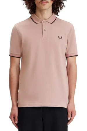 Fred Perry Heren, Tops, Roze, Maat: XL Katoen