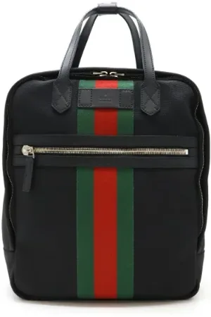 Gucci Dames, Pre-owned, Zwart, Maat: ONE Size Leer