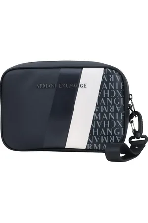 Armani Exchange Heren, Tassen, Blauw, Maat: ONE Size Poliester