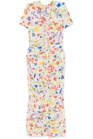 Msgm Dames, Jurken, Veelkleurig, Maat: XS