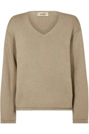 Mos Mosh Dames, Truien, Groen, Maat: L Katoen
