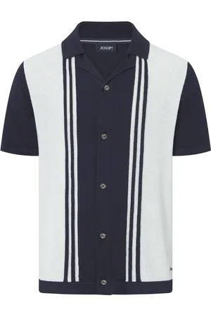 JOOP! Heren, Overhemden, Blauw, Maat: 2XL Katoen