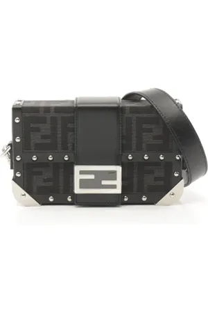 Fendi Dames, Pre-owned, Zwart, Maat: ONE Size Katoen