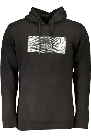 Roberto Cavalli Heren, Sweatshirts & Hoodies, Zwart, Maat: XL Katoen