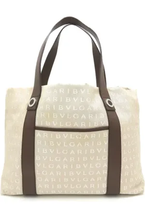 Bvlgari Dames, Pre-owned, Bruin, Maat: ONE Size Leer