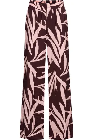&Co Woman Dames, Broeken, Veelkleurig, Maat: L Viscose