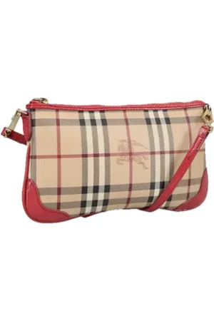 Burberry Dames, Pre-owned, , Maat: ONE Size Leer