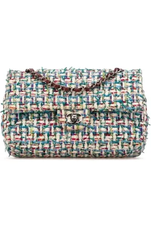 CHANEL Dames, Pre-owned, Veelkleurig, Maat: ONE Size Tweed