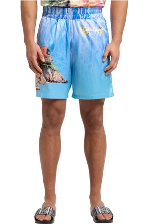 Carlo Colucci Heren, Korte broeken, Blauw, Maat: L