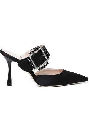 Giuliano Galiano Dames, Schoenen, Zwart, Maat: 40 EU Satijn