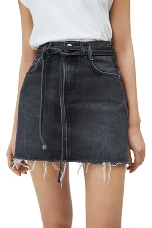 Pepe Jeans Dames, Rokken, Zwart, Maat: L Denim