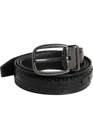 Dolce & Gabbana Heren, Accessoires, Zwart, Maat: 90 CM Leer
