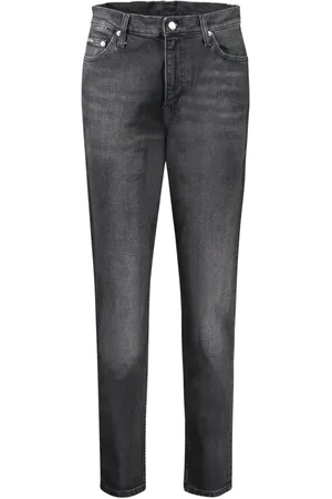 Calvin Klein Dames, Jeans, Zwart, Maat: W27 Katoen