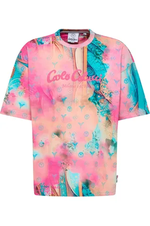 Carlo Colucci Heren, Tops, Roze, Maat: L Katoen