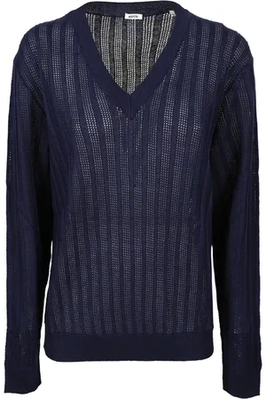 Aspesi Dames, Truien, Blauw, Maat: XS Katoen
