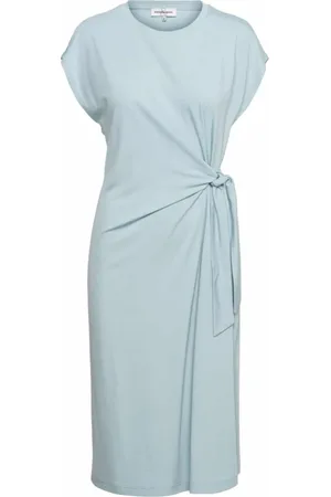 &Co Woman Dames, Jurken, Blauw, Maat: 2XL Viscose