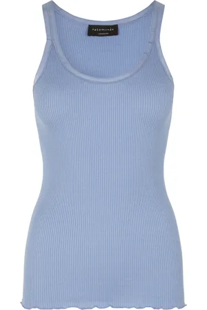 Rosemunde Dames, Tops, Blauw, Maat: L Zijde