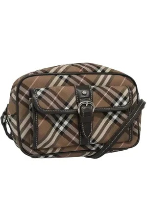 Burberry Dames, Pre-owned, Bruin, Maat: ONE Size Nylon