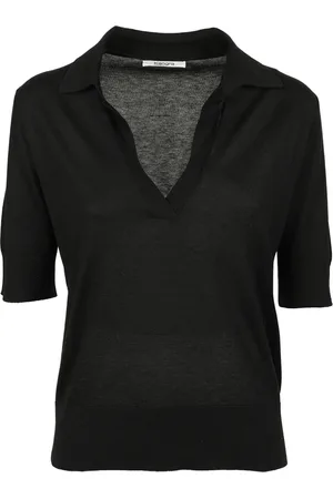 KANGRA CASHMERE Dames, Truien, Zwart, Maat: S Zijde