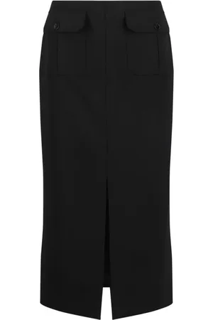 Chloé Dames, Rokken, Zwart, Maat: 2XS Wol