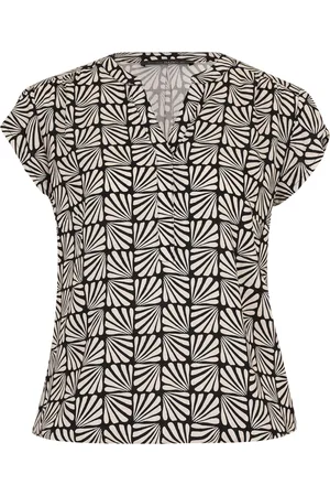 Betty Barclay Dames, Blouses & Shirts, Zwart, Maat: L