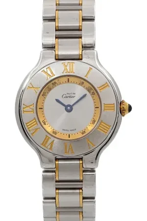 Cartier Dames, Pre-owned, Geel, Maat: ONE Size