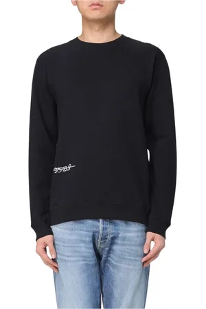 Dondup Heren, Sweatshirts & Hoodies, Zwart, Maat: 2XL Katoen