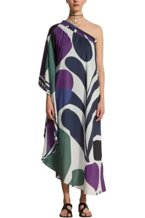 MARE DI LATTE Dames, Jurken, Veelkleurig, Maat: ONE Size Katoen