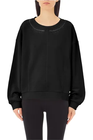 Liu Jo Dames, Sweatshirts & Hoodies, Zwart, Maat: S Fleece