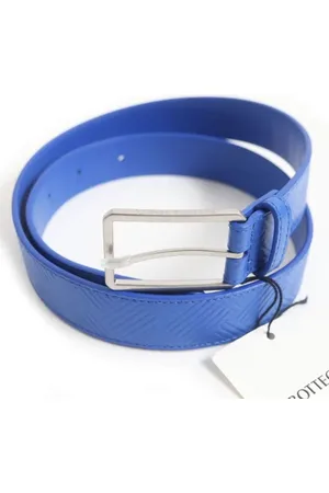 Bottega Veneta Dames, Pre-owned, Blauw, Maat: ONE Size Leer