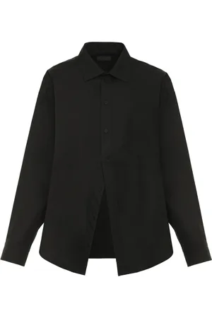 Balenciaga Dames, Blouses & Shirts, Zwart, Maat: S Katoen