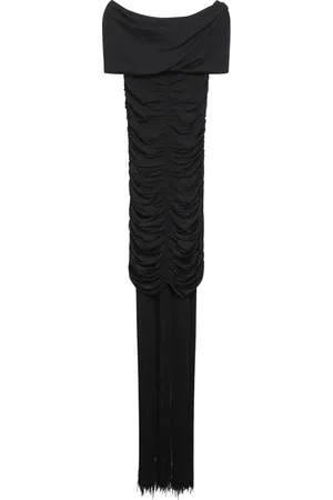 Khaite Dames, Jurken, Zwart, Maat: S Viscose