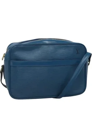 LOUIS VUITTON Dames, Pre-owned, Blauw, Maat: ONE Size Leer