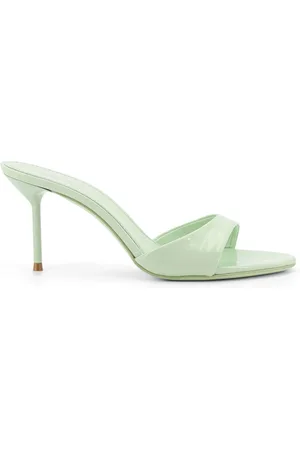 PARIS TEXAS Dames, Schoenen, Groen, Maat: 41 EU Leer