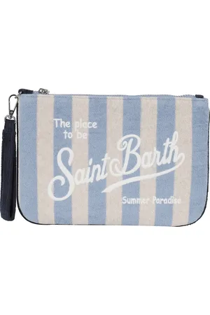 MC2 SAINT BARTH Dames, Tassen, Blauw, Maat: ONE Size Katoen