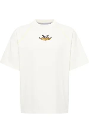 Carlo Colucci Heren, Tops, Wit, Maat: 2XL Leer