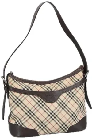 Burberry Dames, Pre-owned, , Maat: ONE Size Leer