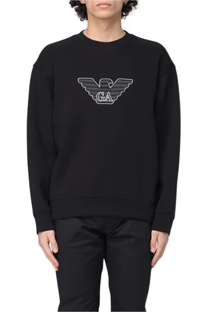 Emporio Armani Heren, Sweatshirts & Hoodies, Zwart, Maat: XL