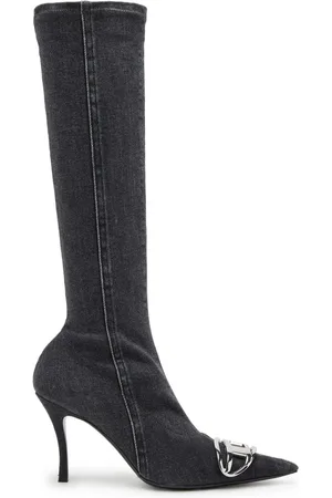 Diesel Dames, Schoenen, Zwart, Maat: 40 EU Katoen