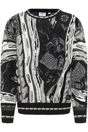 Carlo Colucci Heren, Truien, Zwart, Maat: M