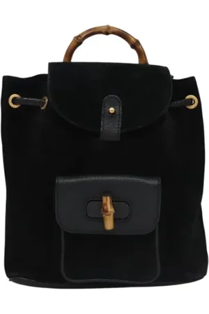 Gucci Dames, Pre-owned, Zwart, Maat: ONE Size Suède