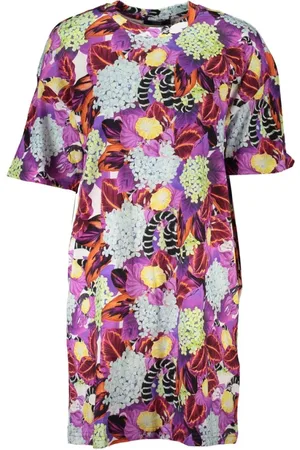 Roberto Cavalli Dames, Jurken, Veelkleurig, Maat: L