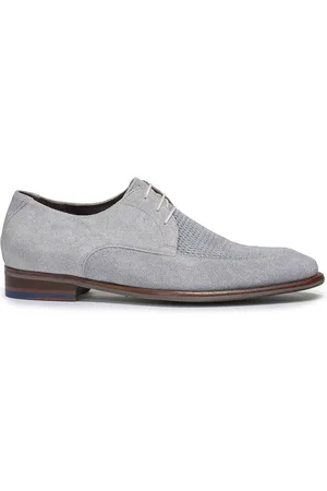 Van Bommel Heren, Schoenen, Blauw, Maat: 43 1/2 EU
