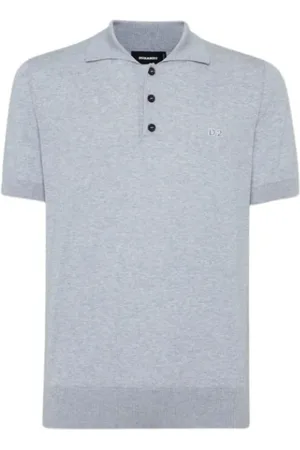 Dsquared2 Heren, Tops, Grijs, Maat: M Katoen