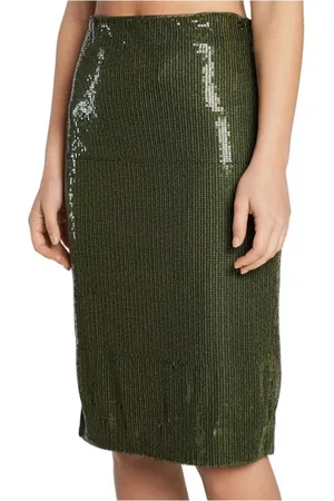 Guess Dames, Rokken, Groen, Maat: XS Poliester