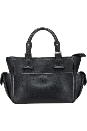 Burberry Dames, Pre-owned, Zwart, Maat: ONE Size Leer