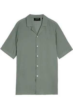 Lyle & Scott Heren, Overhemden, Groen, Maat: S