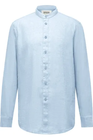 Drykorn Heren, Overhemden, Blauw, Maat: M