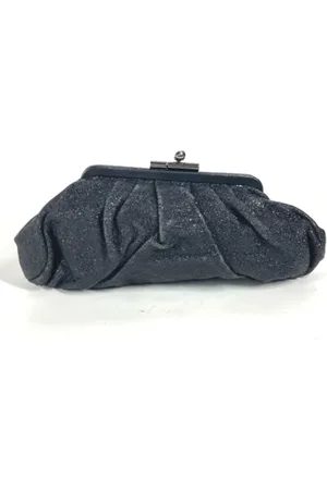 CHANEL Dames, Pre-owned, Blauw, Maat: ONE Size Leer