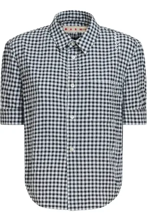 Marni Dames, Blouses & Shirts, Veelkleurig, Maat: XS Katoen